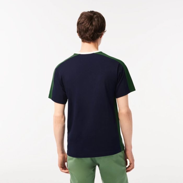 Roundneck Vertical Tri Color Block